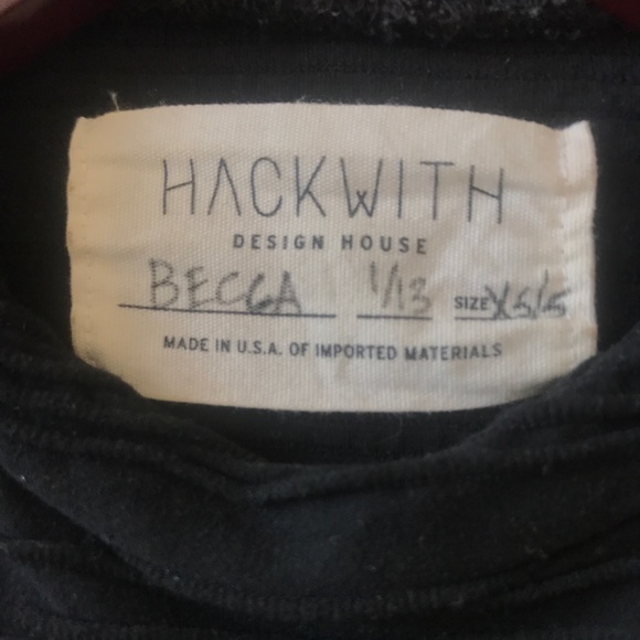 Hackwith Design House Becca Crop Tee - Picture 4 of 4